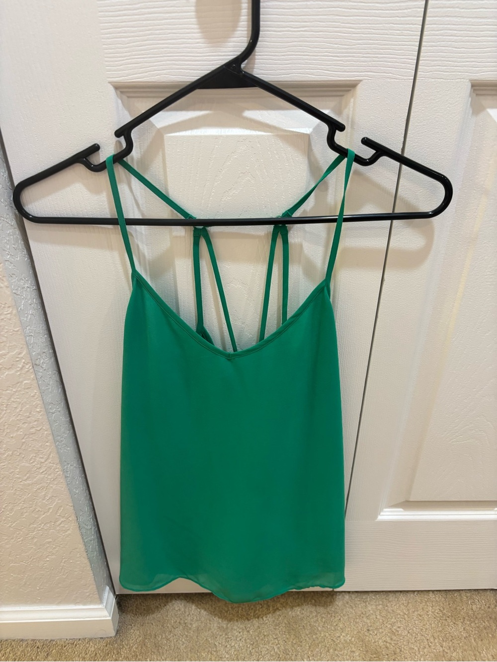 Green Strappy Women's Camisole